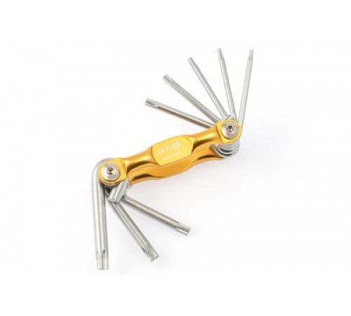 Набор ключей TORX 8 шт. складной ДТ