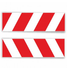 Наклейка "Зебра", широкая, компл. 2 шт.