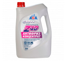 Антифриз (концентрат) красный, G12++ 5 кг AGA ЧЗ