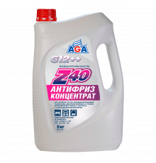 Антифриз (концентрат) красный, G12++ 5 кг AGA ЧЗ