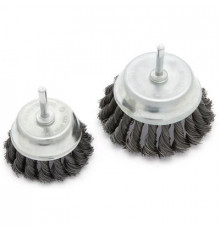 Щетка метал. для дрели чашка крученая 100 мм ДТ