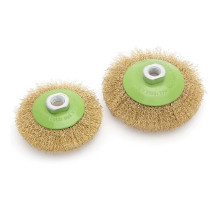 Щетка метал. для УШМ конусная проволочная с резьбой М14 125 мм ДТ