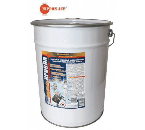 Жидкая Кровля водовытесняющая полимерная композиция ведро 20 л.