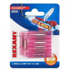 Контакт соединительный 0,5-1.0мм2 изолированный(красный) 10шт