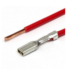 Контакт МАМА 2,8мм луж. с 1 проводом