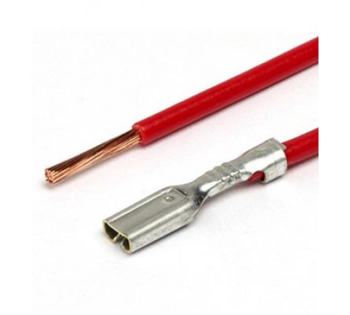 Контакт МАМА 2,8мм луж. с 1 проводом