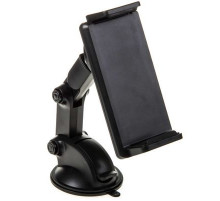 Держатель планшетов на лобовое стекло/панель зажимной SKYWAY штанга шарнирная