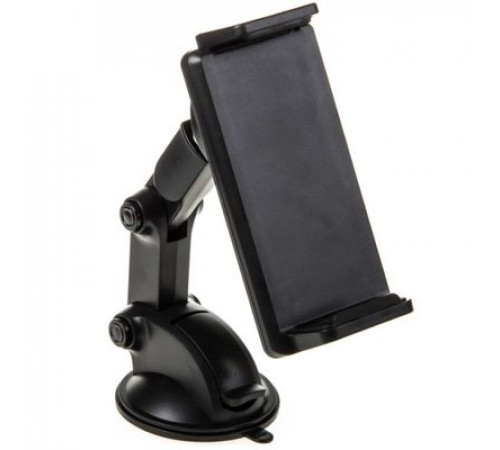 Держатель планшетов на лобовое стекло/панель зажимной SKYWAY штанга шарнирная