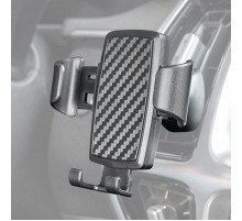 Держатель телефона на дефлектор гравитационный SKYWAY черный