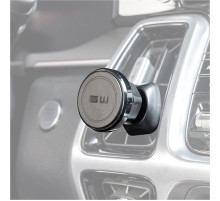 Держатель телефона на дефлектор магнитный SKYWAY 011 черный