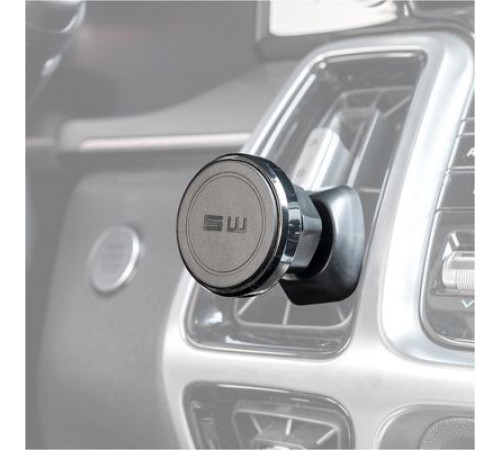 Держатель телефона на дефлектор магнитный SKYWAY 011 черный