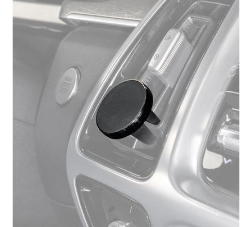 Держатель телефона на дефлектор магнитный SKYWAY круглый металл