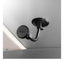 Держатель телефона на лобовое стекло/панель магнитный SKYWAY штанга гибкая