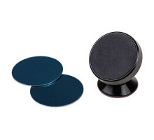 Держатель телефона на панель магнитный SKYWAY круглый алюминий