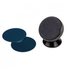 Держатель телефона на панель магнитный SKYWAY круглый алюминий