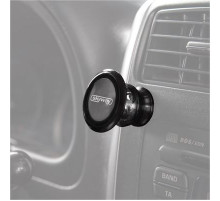 Держатель телефона на панель магнитный SKYWAY круглый Черный/хром