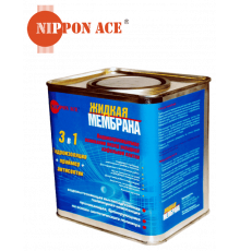 Жидкая Мембрана водовытесняющая полимерная композиция банка 2,4 л.
