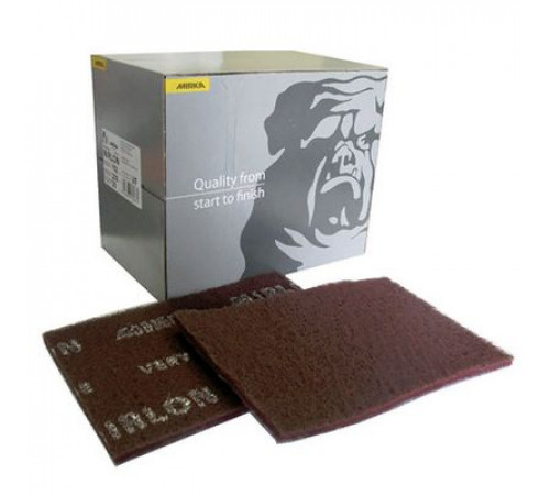 Скотч-брайт MIRKA MIRLON 152х229х10 красный P360