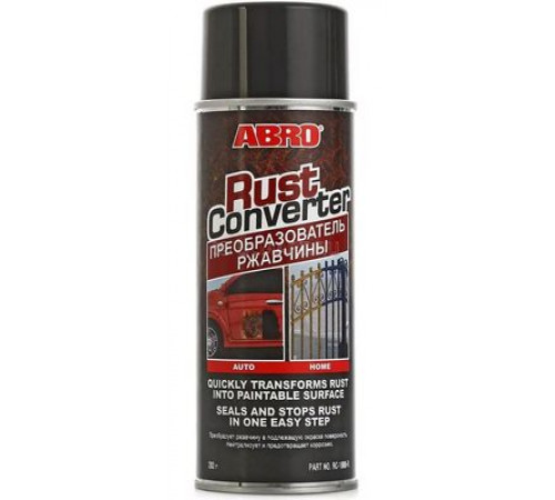 Преобразователь ржавчины аэрозоль ABRO 450 мл. Китай лицензия ~