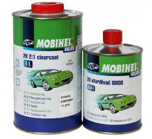 Лак MOBIHEL 0,5л банка 2К 2:1 FG anti-stratch + отв 8800 0,25л