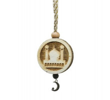 Ароматизатор CAROMI дер. подвеска парфюмированная Мечеть №1 Унисекс_ ~