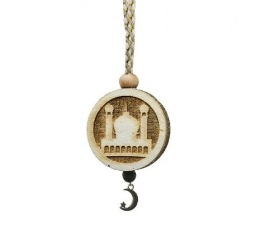 Ароматизатор CAROMI дер. подвеска парфюмированная Мечеть №1 Унисекс_ ~