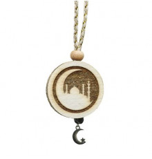 Ароматизатор CAROMI дер. подвеска парфюмированная Мечеть №2 Унисекс_ ~