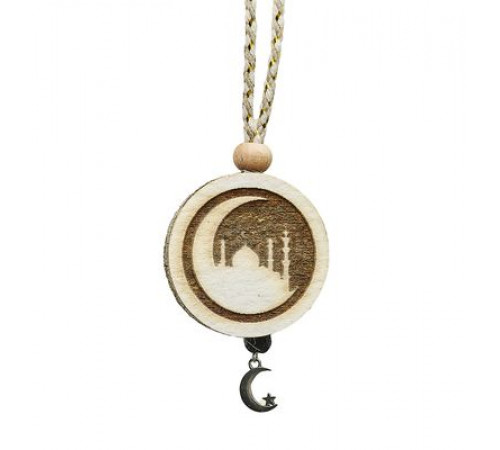 Ароматизатор CAROMI дер. подвеска парфюмированная Мечеть №2 Унисекс_ ~