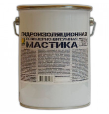 Мастика гидроизоляционная полимерно-битумная №239 ПЕТР 5 л ведро с ручкой