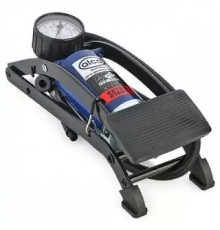 Насос ножной ALCA одноцилиндровый, шланг 45 см,4 адаптера,объём 160мл ALCA