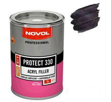 Грунт акриловый Novol +отв 330 5+1 мокрый по мокрому 1л+0,2л черный