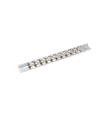 Планка для головок металлическая 1/2 11 посадочных мест ДТ