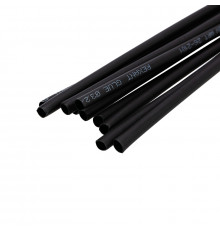 Термоусаживаемая трубка двухстенная клеевая REXANT  3,2/1,6 мм (1м) черная