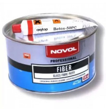 Шпатлевка NOVOL FIBER 1,8кг со стекловолокном