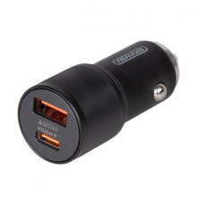 Зарядное устройство (адаптер) 12/24V 25W USB Type-C (PD) SKYWAY черный