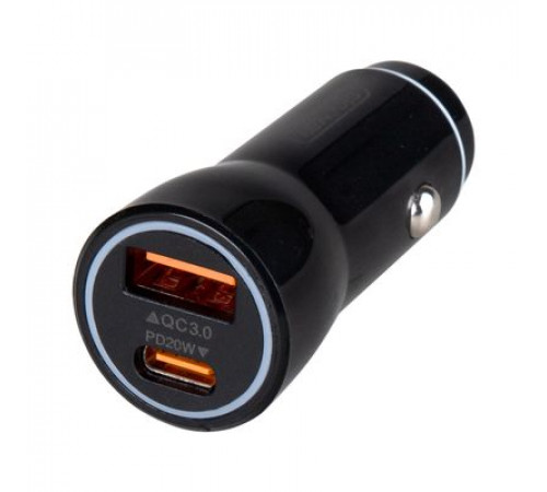 Зарядное устройство (адаптер) 12/24V 38W USB Type-C (PD) SKYWAY черный