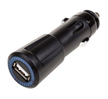 Зарядное устройство (адаптер) 12V USBх1 (2.1А)  SKYWAY Черный в блистере