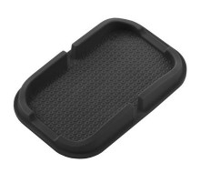 Коврик панели противоскользящий SKYWAY 150*98мм Черный