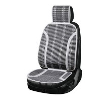 Накидка сиденья бамбук SKYWAY Summer-05 с поддержкой спины серый 1 шт