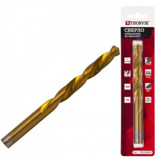 Сверло спиральное по металлу HSS TiN в блистере, Ø3.2 мм / THORVIK