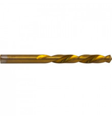 Сверло спиральное по металлу HSS TiN в блистере, Ø4.0 мм / THORVIK
