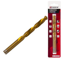 Сверло спиральное по металлу HSS TiN в блистере, Ø5.5 мм / THORVIK
