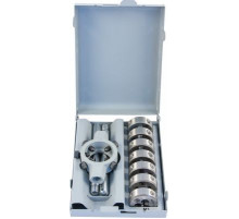 Набор плашек D-COMBO круглых ручных М3-М12, HSS, 8 предметов / THORVIK