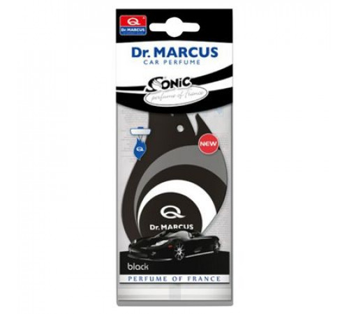 Ароматизатор Др.Маркус SONIC бумажный Black ~