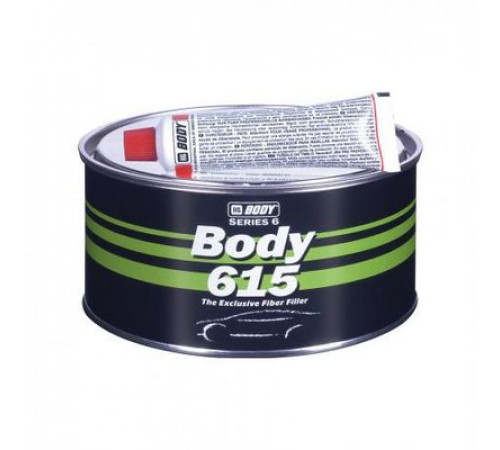 Шпатлевка HB BODY 615 FIBER со стекловолокном (0,9кг)