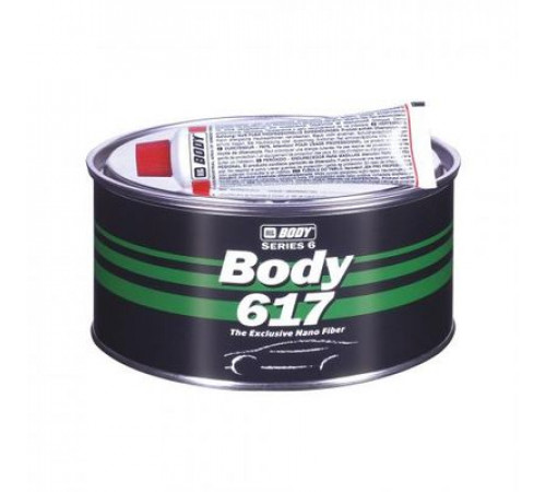 Шпатлевка HB BODY 617 NANO FIBER с укороченным стекл.(1,8кг)