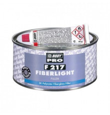 Шпатлевка BODY PRO F217 FIBERLIGHT со стекловолокном облегченная (1л)