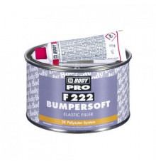Шпатлевка BODY 222 BUMPERSOFT для пластика (черн.) (1кг)