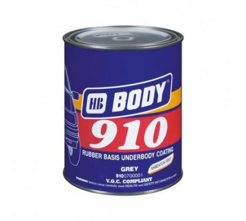 Антигравий BODY 910 для днища и арок (1кг)