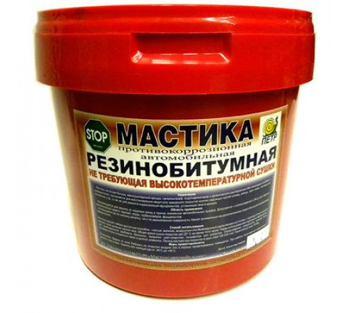 Мастика антикоррозийная 627 резинобитумная 4.75л жестяная банка